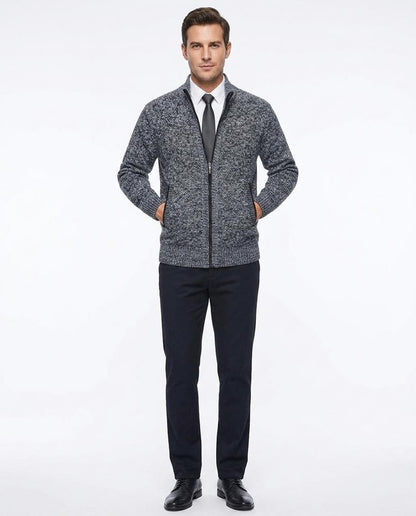 Nord Wear - Rivir | Zip-Up Textured Knit Cardigan Men
