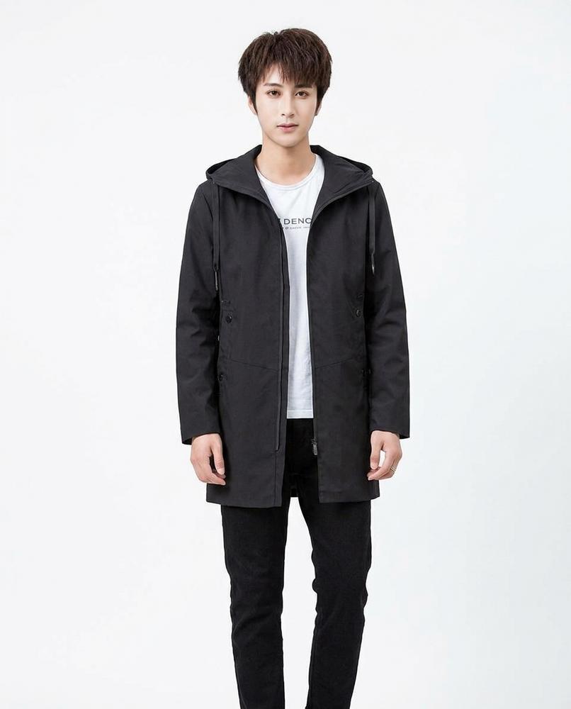 Nord Wear - Tivir | Hooded Mid-Length Coat Men