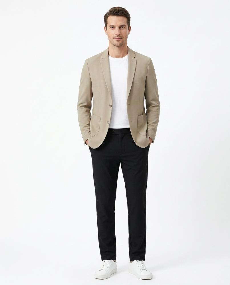 Nord Wear - Vozad | Single-Breasted Textured Blazer Men