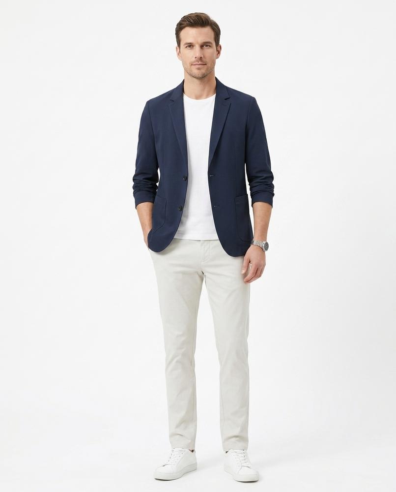 Nord Wear - Vozad | Single-Breasted Textured Blazer Men