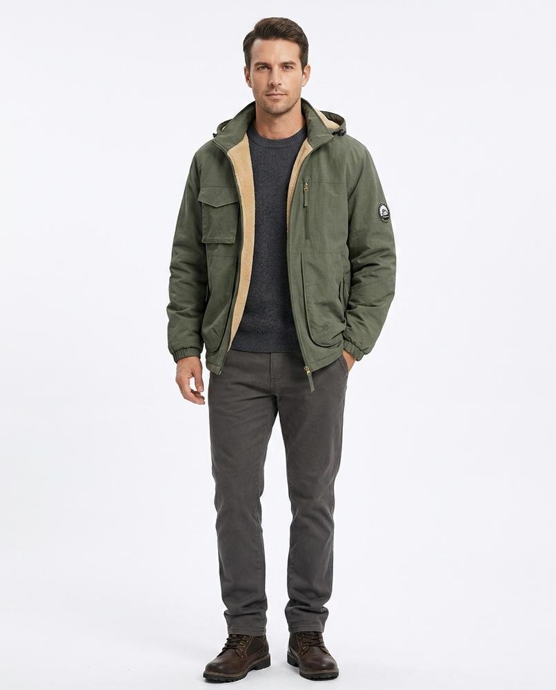 Nord Wear - Yisol | Fleece-Lined Hooded Jacket Men