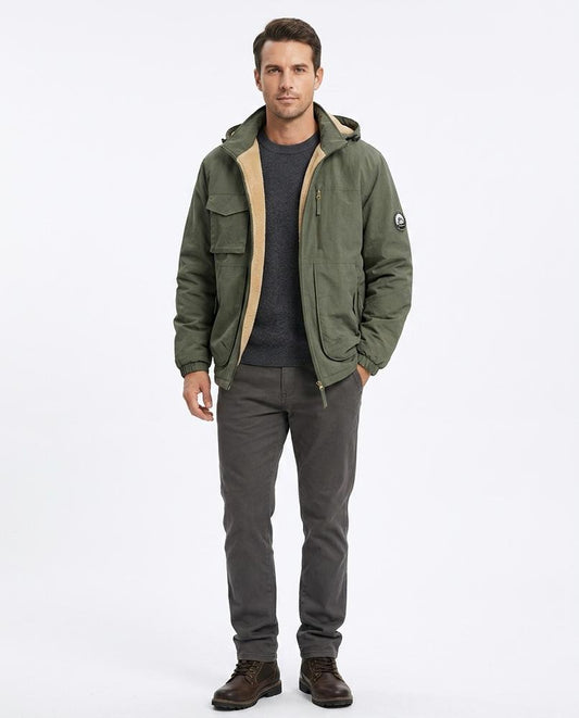 Nord Wear - Yisol | Fleece-Lined Hooded Jacket Men