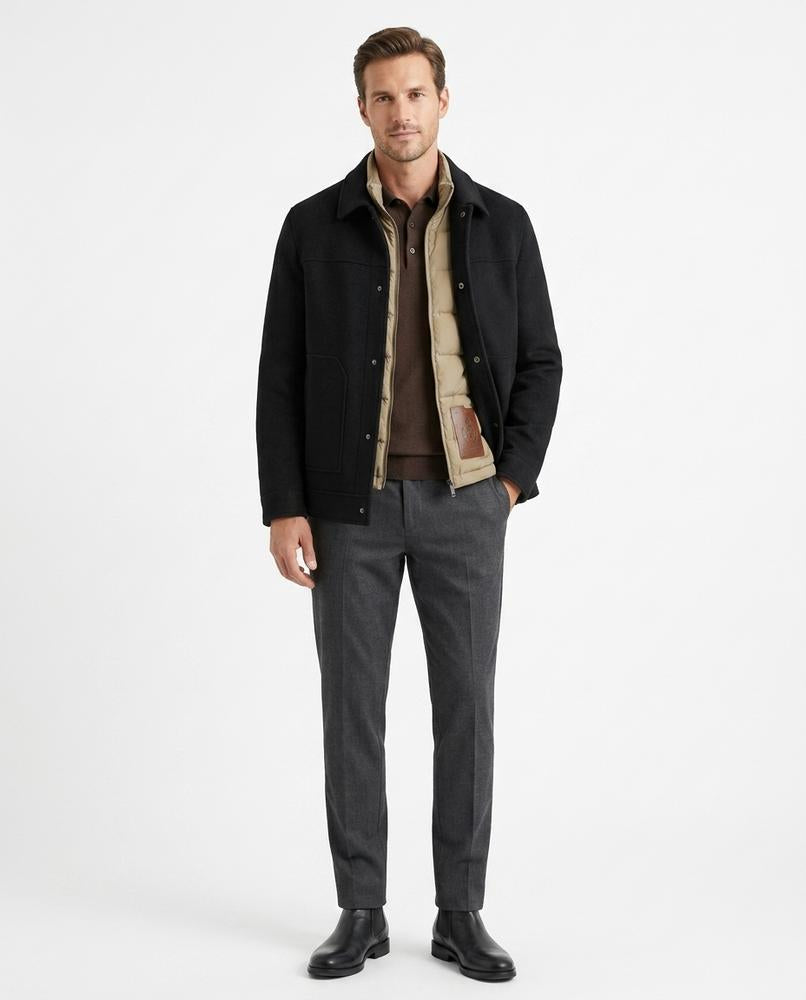 Nord Wear - Eumet | Wool Collared Jacket Men