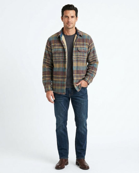 Nord Wear - Lihit | Lined Plaid Jacket Men