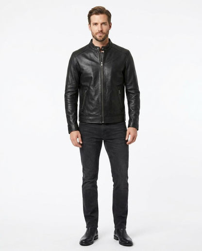 Nord Wear - Zobar | Quilted-Lined Mid-Length Leather Jacket Women