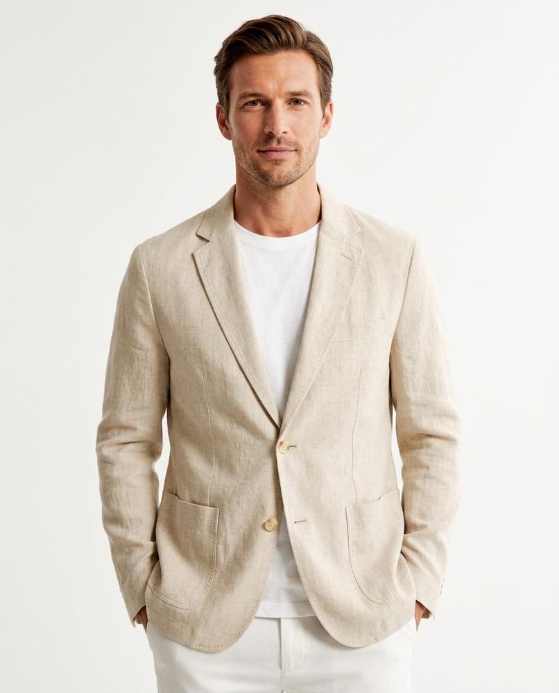 Nord Wear - Lolot | Linen Two-Button Blazer Men