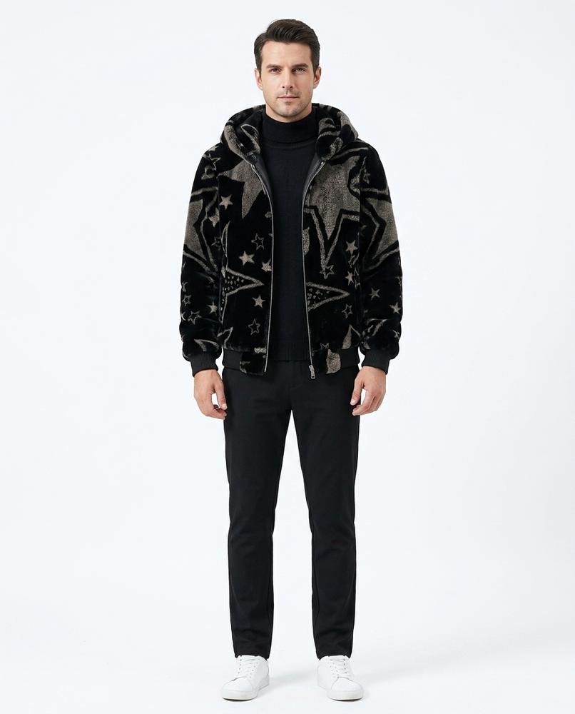Nord Wear - Duhid | Plush Star-Print Jacket Men