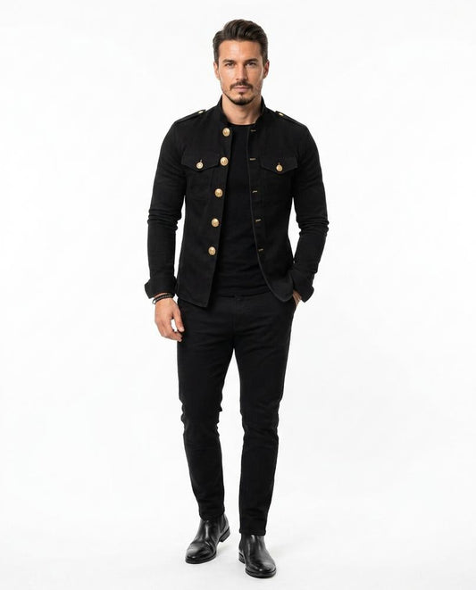 Nord Wear - Rages | Mandarin Collar Button-Up Jacket Men