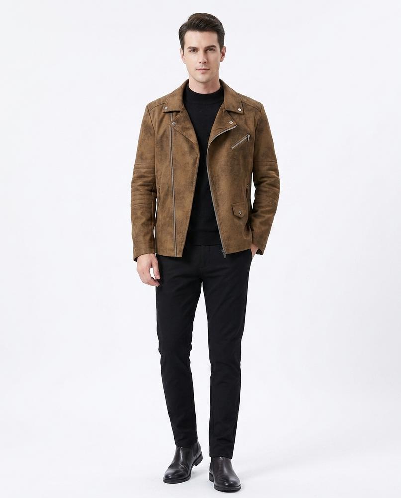 Nord Wear - Aazes | Sueded Asymmetrical Jacket Men