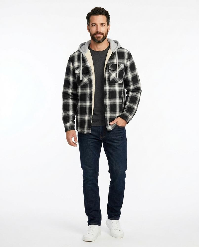 Nord Wear - Kubum | Hooded Plaid Jacket Men