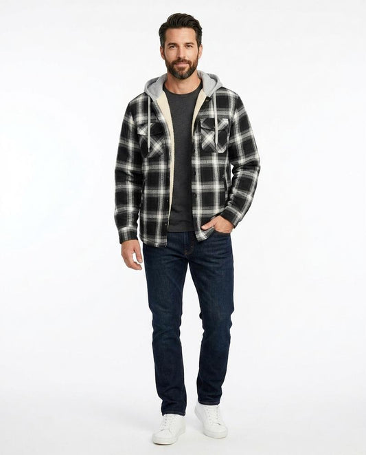 Nord Wear - Kubum | Hooded Plaid Jacket Men