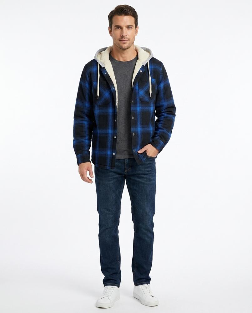 Nord Wear - Kubum | Hooded Plaid Jacket Men