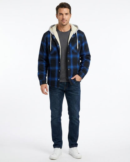 Nord Wear - Kubum | Hooded Plaid Jacket Men
