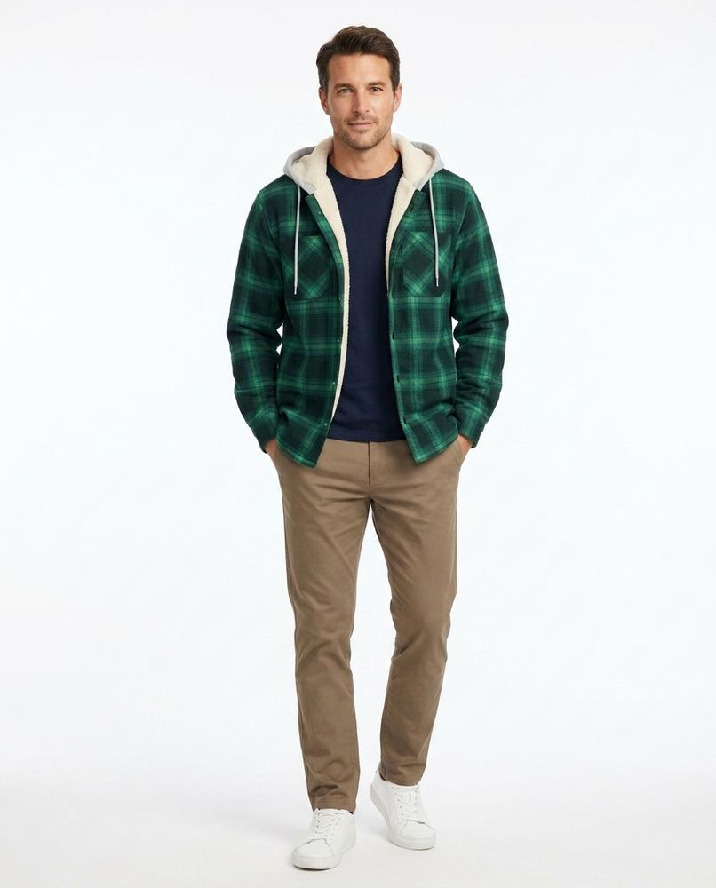 Nord Wear - Kubum | Hooded Plaid Jacket Men