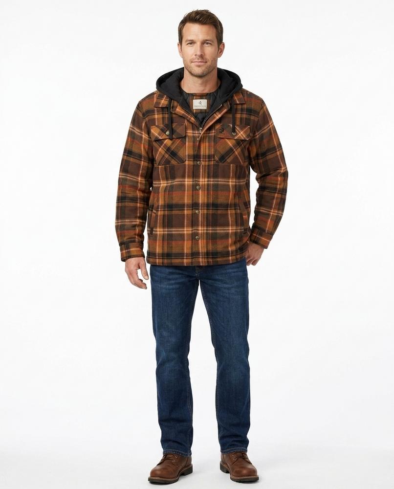 Nord Wear - Suzik | Plaid Hooded Jacket Men