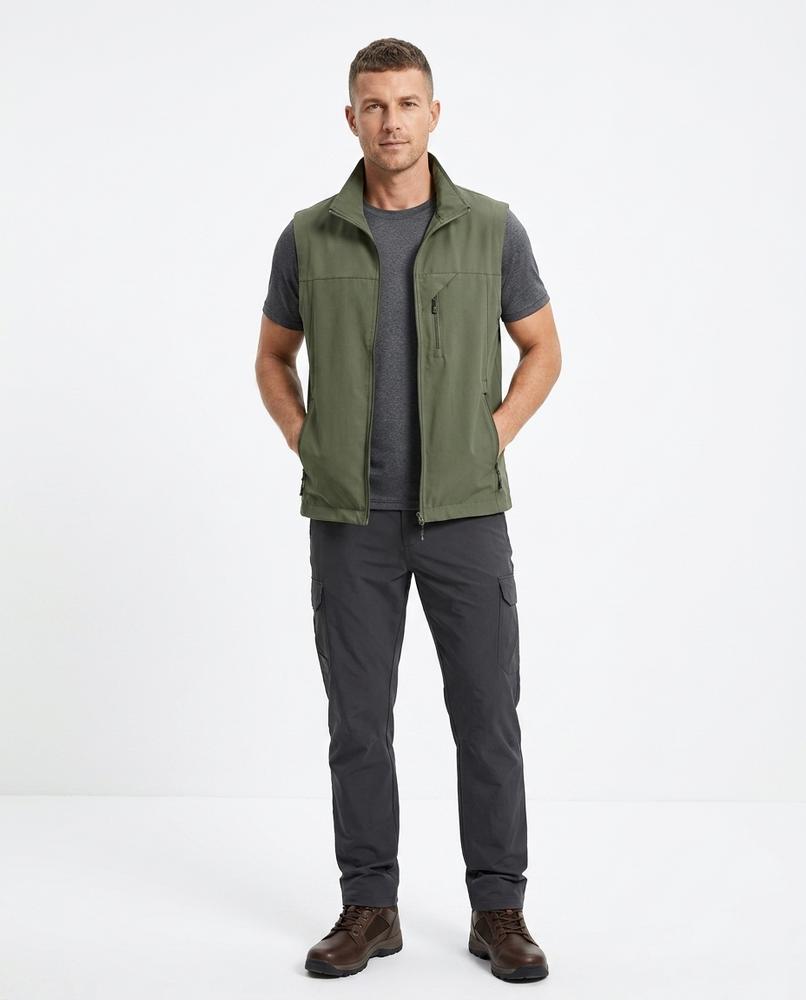 Nord Wear - Zehul | Zip-Up Stand-Collar Vest Men