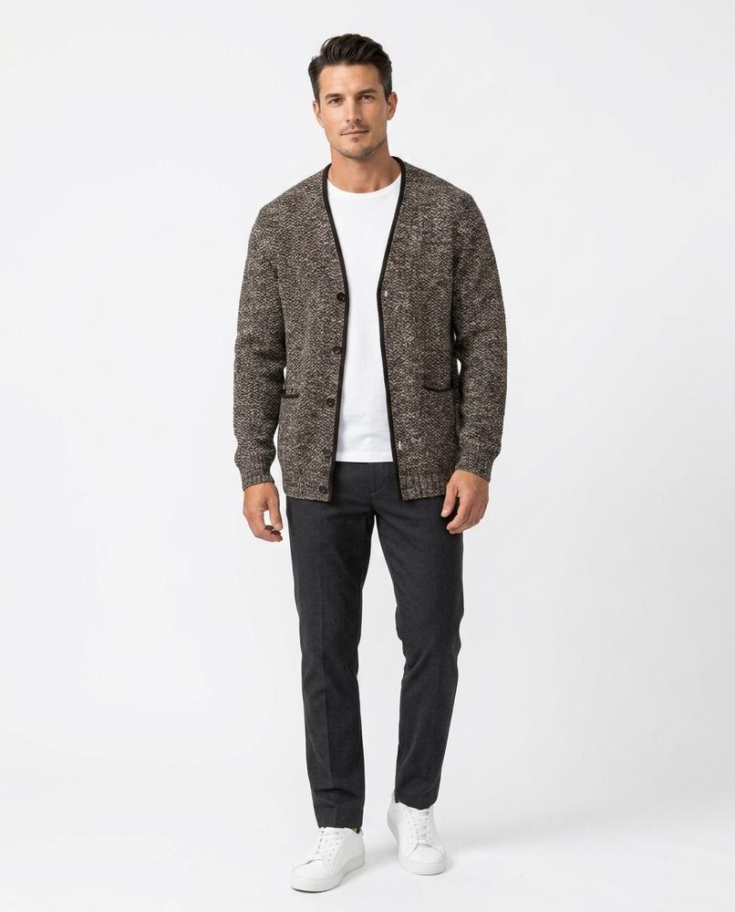Nord Wear - Mituk | Marled Button-Front Knit Cardigan Men