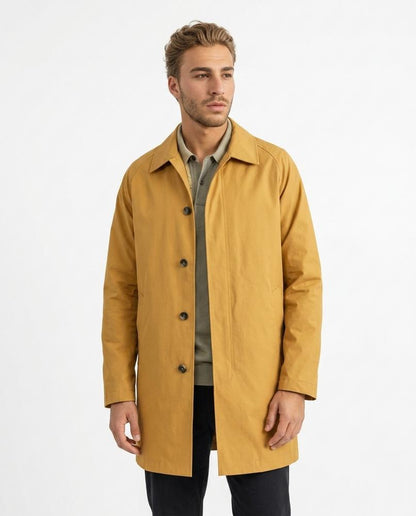 Nord Wear - Aesot | Single-Breasted Button-Front Coat Men