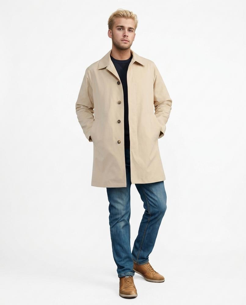 Nord Wear - Aesot | Single-Breasted Button-Front Coat Men