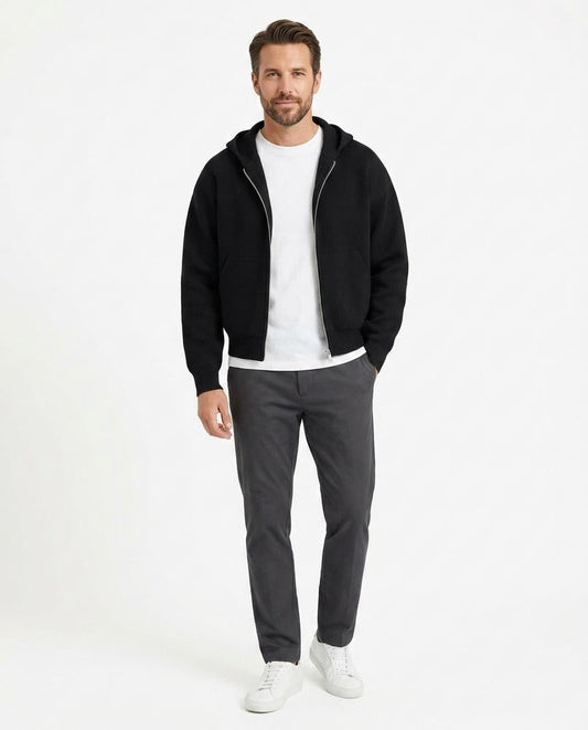 Nord Wear - Nuwin | Zip-Up Structured Hoodie Men