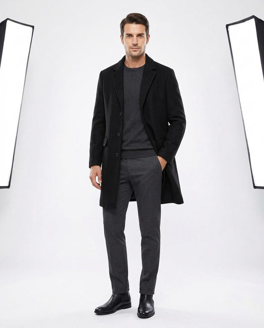 Nord Wear - Rodir | Single-Breasted Wool-Blend Coat Men
