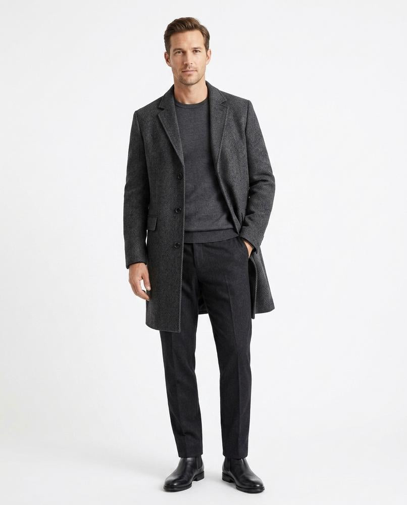 Nord Wear - Rodir | Single-Breasted Wool-Blend Coat Men