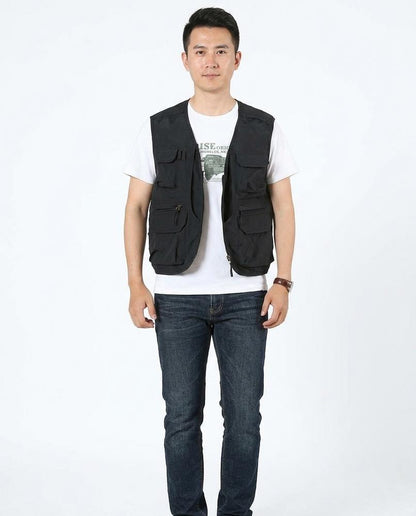 Nord Wear - Kifim | Multi-Pocket Zip-Up Vest Men