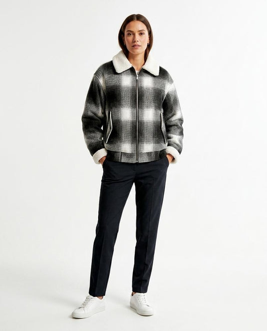 Nord Wear - Nuhad | Plaid Sherpa-Lined Jacket Women