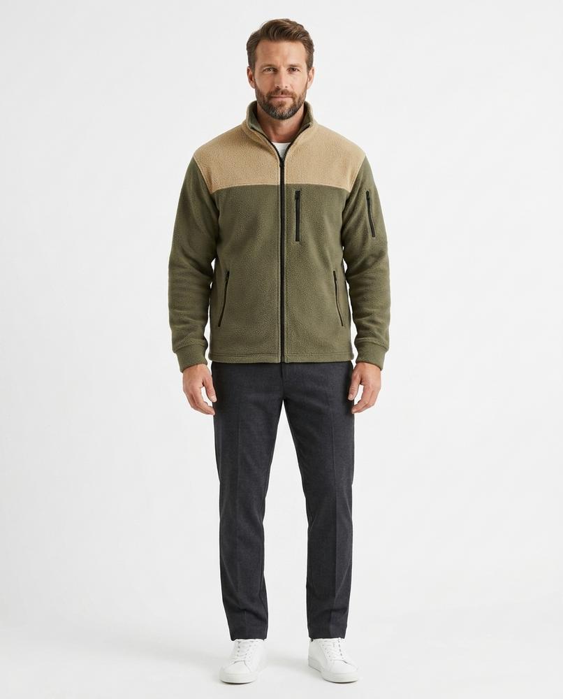 Nord Wear - Vifos | Color-Block Zip-Up Jacket Men