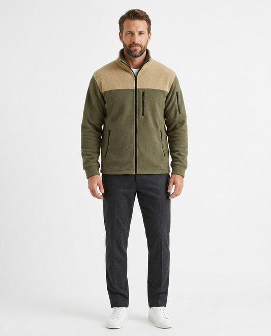 Nord Wear - Vifos | Color-Block Zip-Up Jacket Men