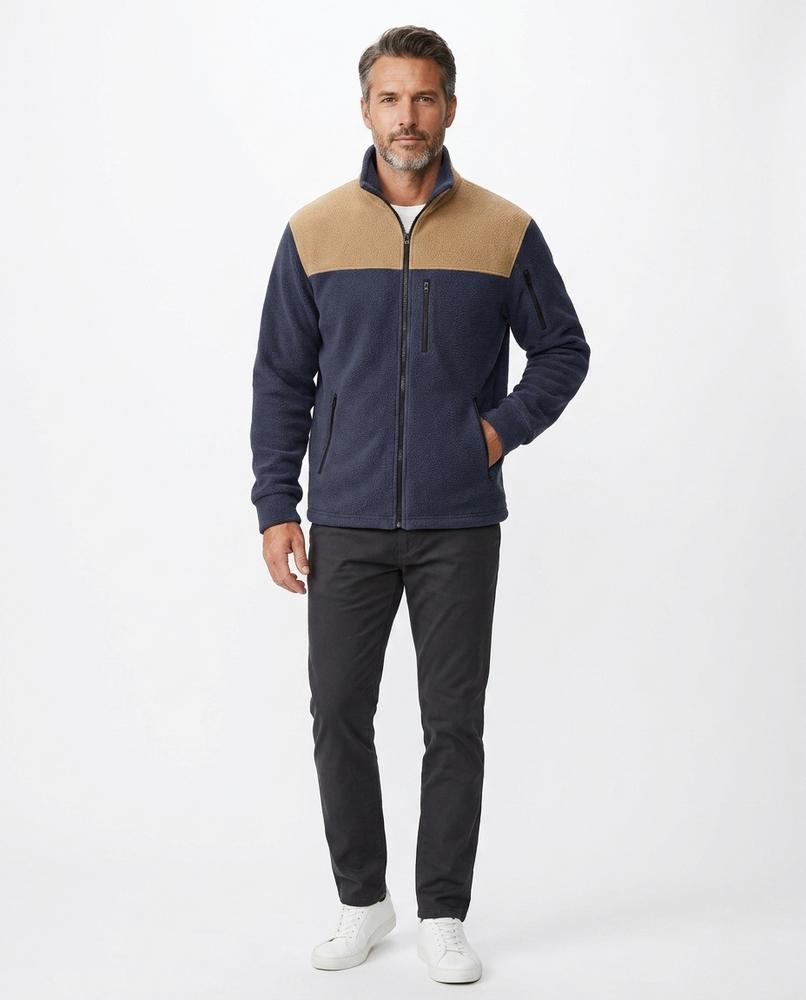 Nord Wear - Vifos | Color-Block Zip-Up Jacket Men