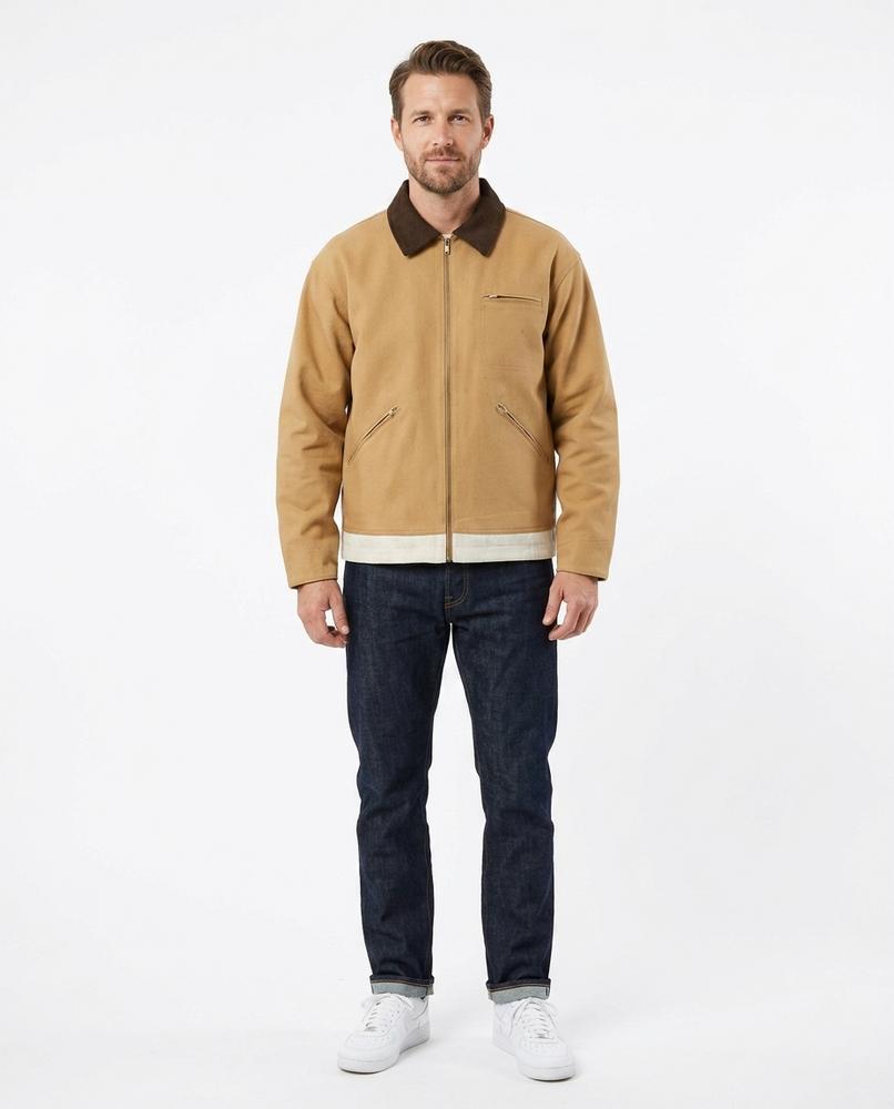 Nord Wear - Varok | Zip-Up Contrast-Collar Jacket Men