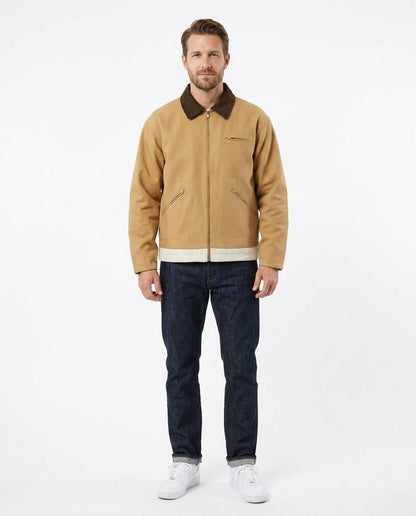 Nord Wear - Varok | Zip-Up Contrast-Collar Jacket Men