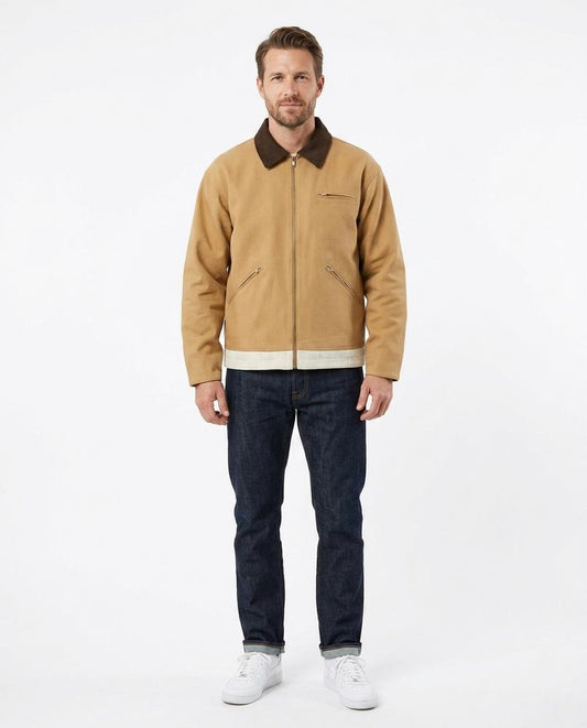 Nord Wear - Varok | Zip-Up Contrast-Collar Jacket Men