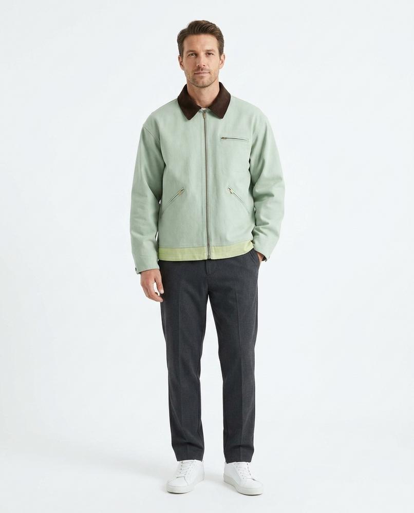 Nord Wear - Varok | Zip-Up Contrast-Collar Jacket Men