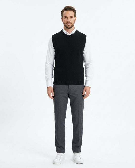 Nord Wear - Subod | Fine-Knit Sleeveless Vest Men