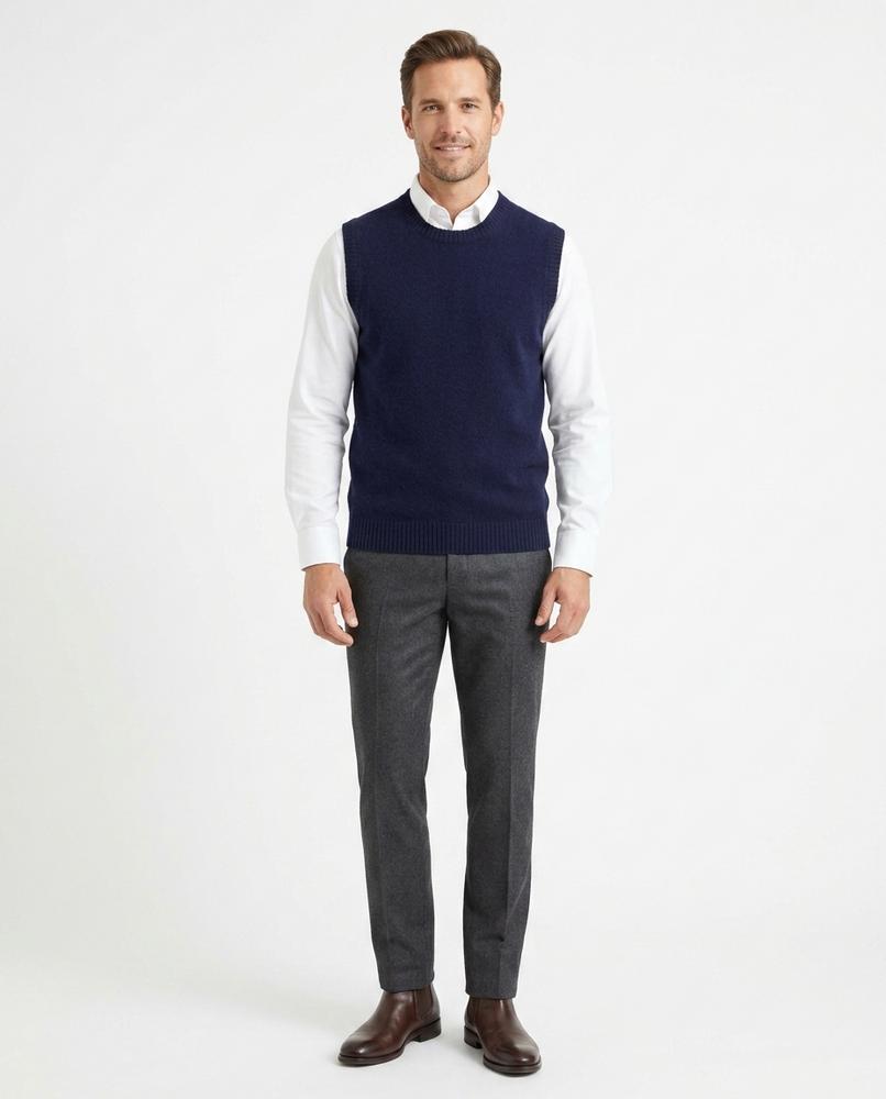 Nord Wear - Subod | Fine-Knit Sleeveless Vest Men