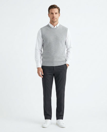 Nord Wear - Subod | Fine-Knit Sleeveless Vest Men