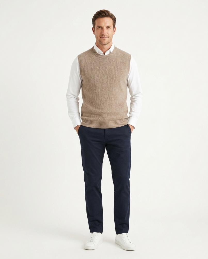 Nord Wear - Subod | Fine-Knit Sleeveless Vest Men