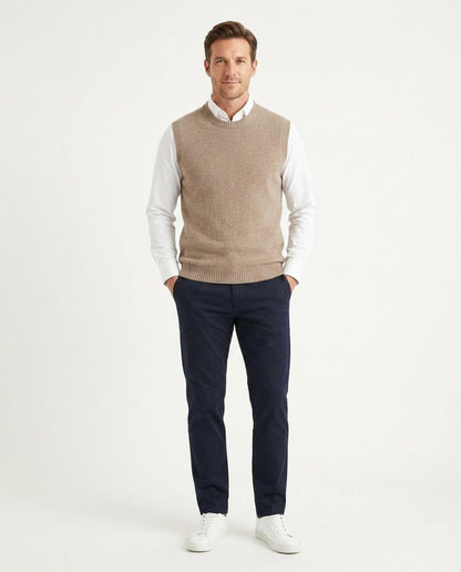 Nord Wear - Subod | Fine-Knit Sleeveless Vest Men