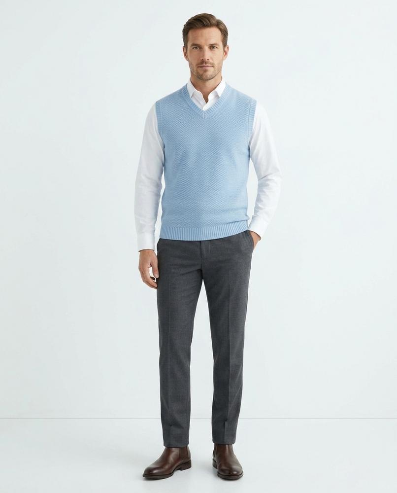 Nord Wear - Subod | Fine-Knit Sleeveless Vest Men