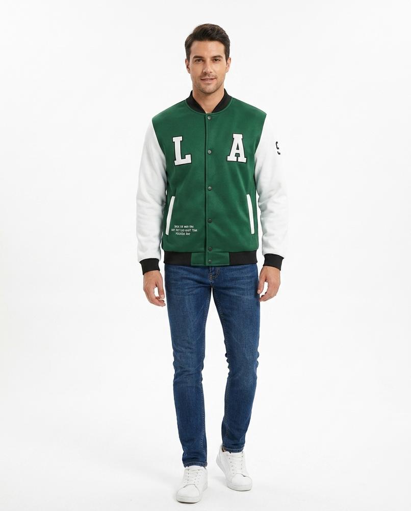 Nord Wear - Aiduv | Color-Block Varsity Jacket Men