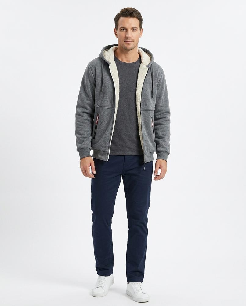 Nord Wear - Mefit | Sherpa-Lined Zip-Up Jacket Men