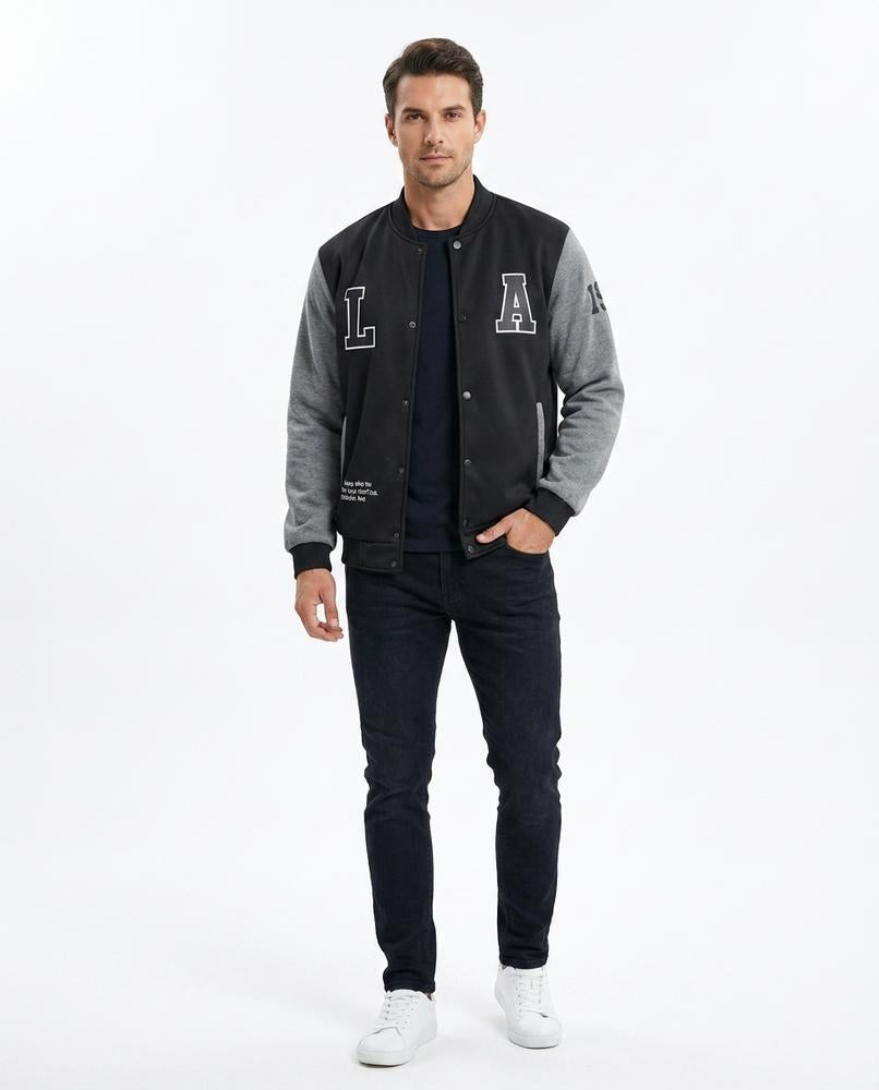 Nord Wear - Aiduv | Color-Block Varsity Jacket Men