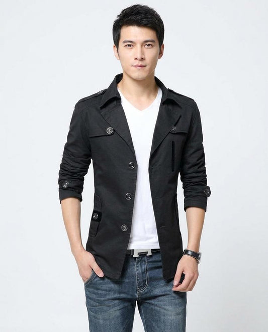 Nord Wear - Duwen | Buttoned Slim-Fit Jacket Men