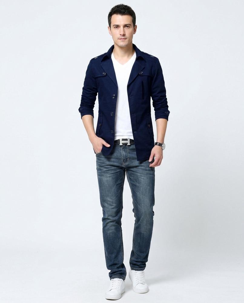Nord Wear - Duwen | Buttoned Slim-Fit Jacket Men