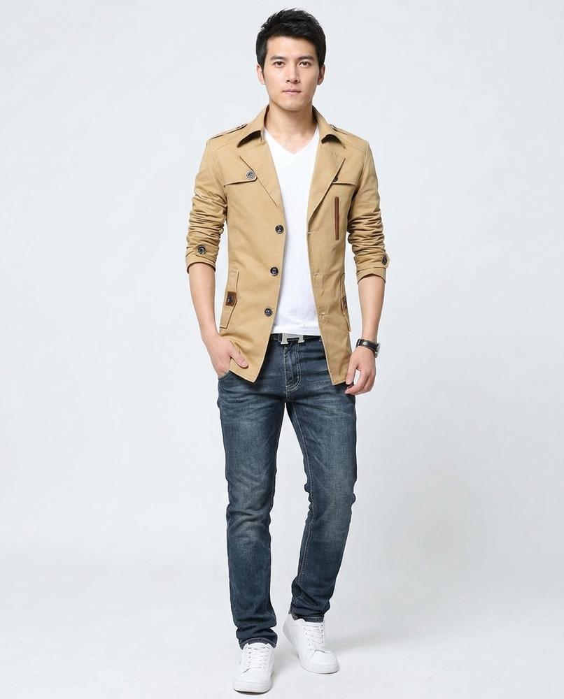 Nord Wear - Duwen | Buttoned Slim-Fit Jacket Men