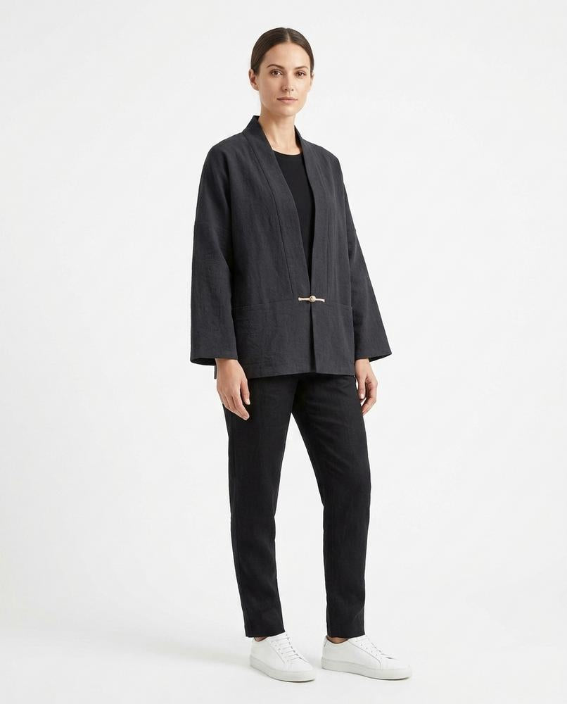 Nord Wear - Kukim | Collarless Toggle-Closure Jacket Unisex
