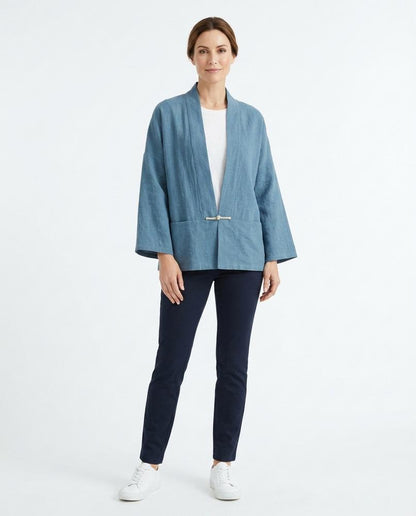 Nord Wear - Kukim | Collarless Toggle-Closure Jacket Unisex