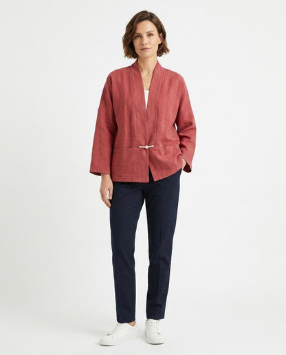 Nord Wear - Kukim | Collarless Toggle-Closure Jacket Unisex